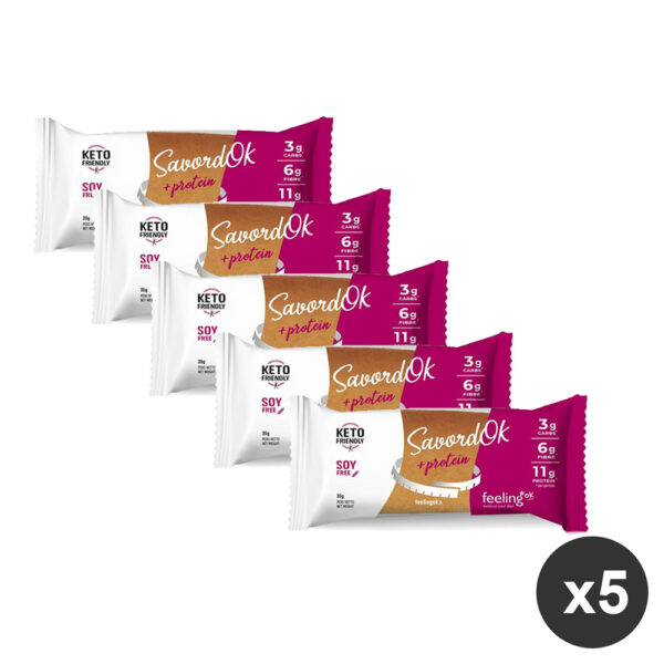 Offerta 5 savoiardi dolci pausa keto gusti misti Feeling Ok