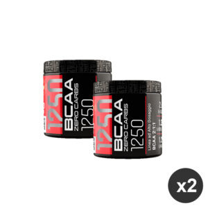 kit 2 Aminoacidi Ramificati in compresse BCAA 1250 Zero carb Net Integratori