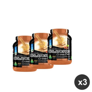 Per Isolate-Pro Grass-Fed i laboratori Moldes hanno aggiunto: Isolac®, siero proteina Isolata di Grass-Fed di Carbery La forma più pura delle proteine del latte, creata con una tecnologia che permette di ottenere un prodotto 100% naturale ad alta qualità, con un basso contenuto di lattosio, zuccheri e grassi. Attraverso un processo di microfiltrazione del siero di latte certificato Grass-Fed, Carbery ottiene una siero proteina isolata con: • Alto tenore proteico (92%); • Ottimo profilo aminoacido: ricca in aminoacidi essenziali e BCAA; • Ottimi parametri di qualità proteica (valore biologico/indice PER/ indice PDCAAS); • Alta digeribilità di assorbimento. Isolac® • Massimizza la sintesi proteica muscolare grazie alle proteine e agli aminoacidi presenti nella materia prima; • Promuove la crescita muscolare: grazie alla sua ottima qualità proteica, Isolac® si trasformerà nell’organismo, garantendo tutti gli elementi strutturali per lo sviluppo del nuovo muscolo; • Supporta il recupero dell’intero organismo, garantendo un miglior adattamento allo stress prodotto dall’allenamento intenso; • Apporta benefici al sistema immunitario (proprietà anti-infiammatorie ed antiossidanti): Isolac® è ricca di immunoglobine e lattoferrina (700 mg ogni 100 g di prodotto), utili per stimolare le difese immunitarie e le prestazioni atletiche. La lattoferrina in particolare massimizza la consegna di ferro all’organismo e possiede notevoli proprietà antimicrobiche, antiossidanti e immunomodulatrici. • Rafforza il sistema muscolo-scheletrico, grazie alla presenza di Sali minerali (Calcio, Sodio, Potassio, Magnesio, Fosforo e Cloro); • Controllo del peso e della composizione corporea;