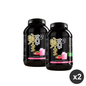 Net Integratori 2 Proteine idrolizzate alla fragola-VB WHEY 104 9.8