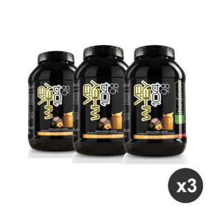 Set 3 Proteine idrolizzate a cioccolato e burro di arachidi VB WHEY 104 9.8 Net Integratori