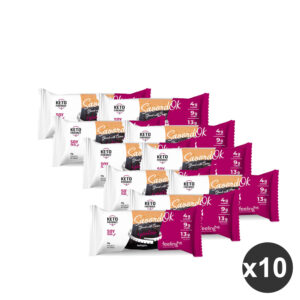 Feeling ok 10 savoiardi proteici glassati al cocco