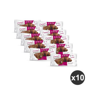 Set risparmio 10 cornetti al doppio cioccolato proteico Feeling ok
