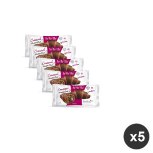 Feeling ok kit 5 Cornetti al doppio cioccolato proteico per dieta chetogenica