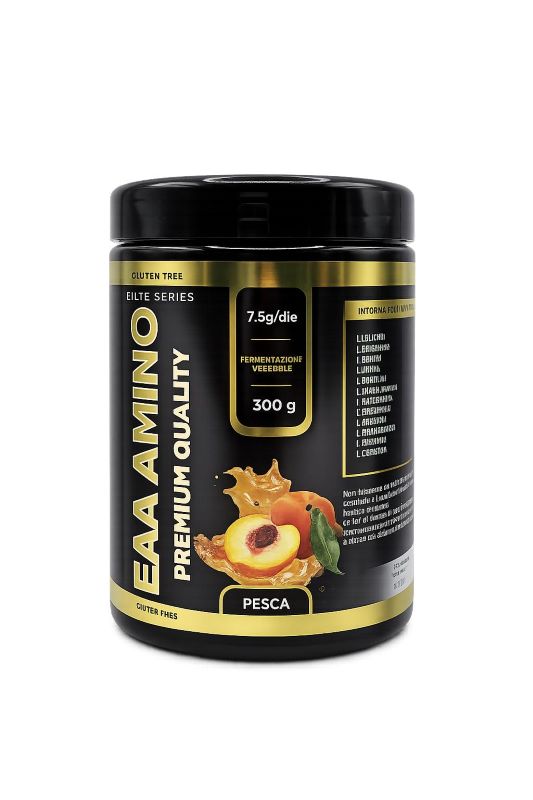 Aminoacidi Essenziali in Polvere Gusto Pesca DM Nutrition Energia e Recupero