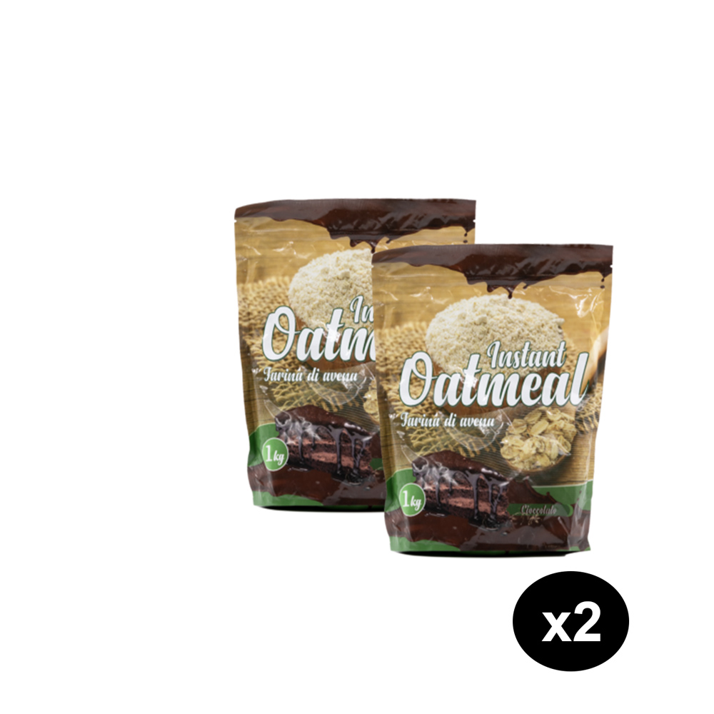 Duopack Farina di avena aromatizzata cioccolato DM Food