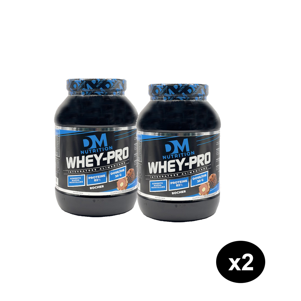 DM 2 Proteine Concentrate al gusto nocciola e cioccolato