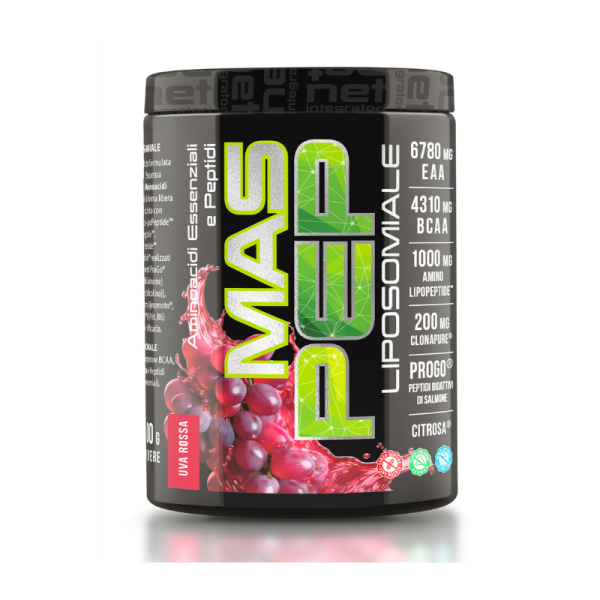 Mas Pep Uva rossa aminoacidi essenziali in polvere Net