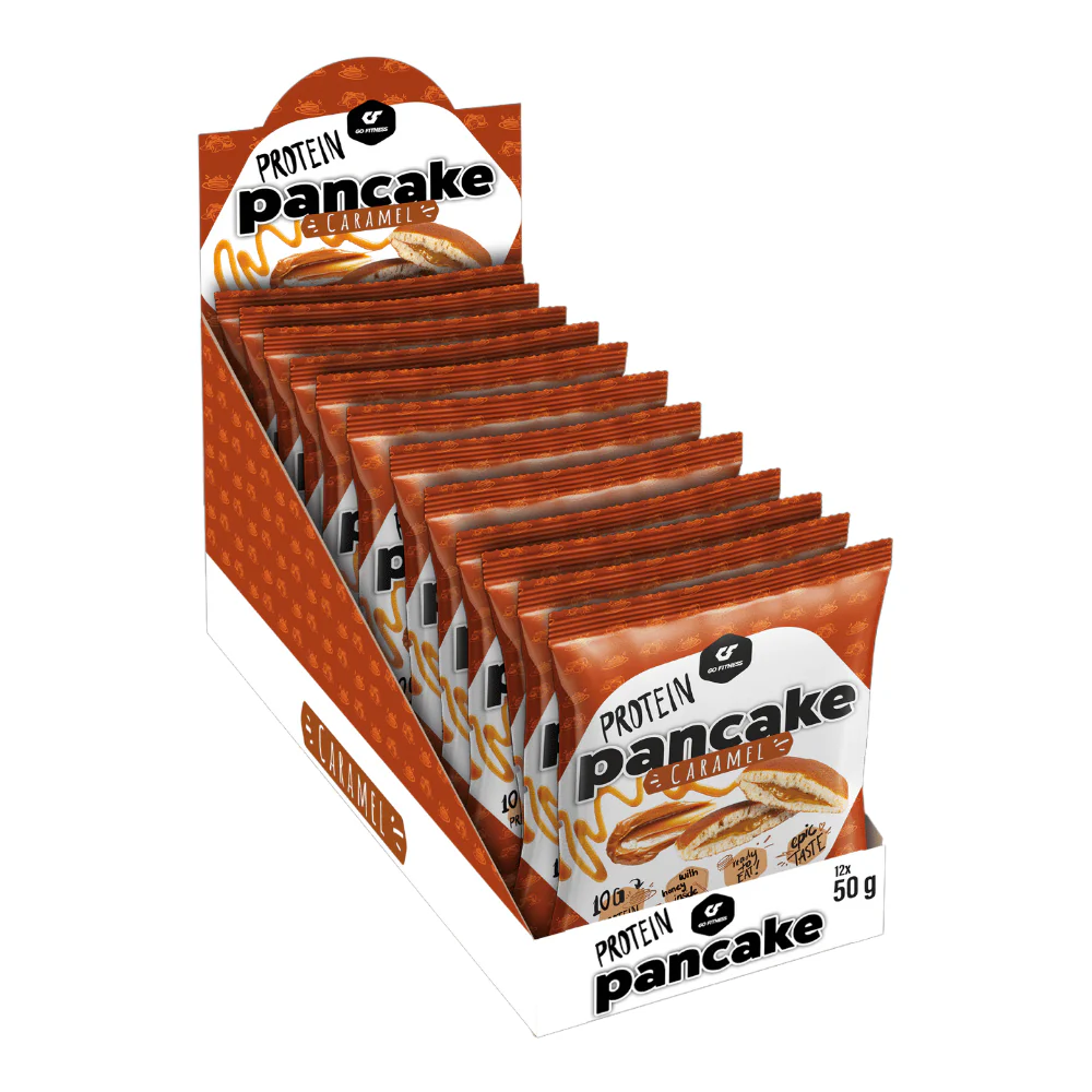 Box 12 pancake ripieni al caramello Go Fitness