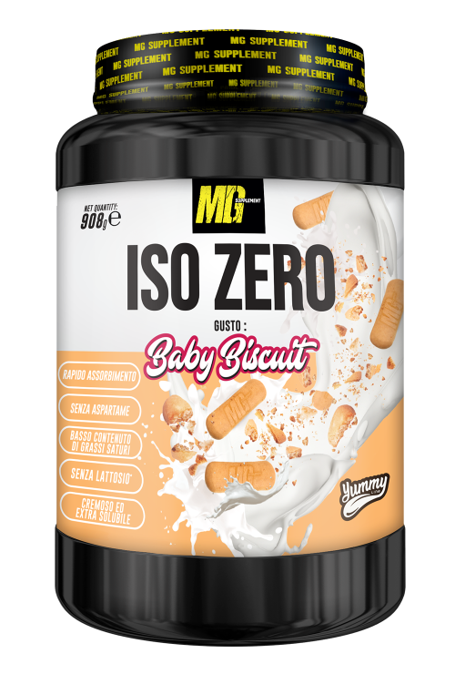 MG Food proteine isolate al biscotto ISO ZERO