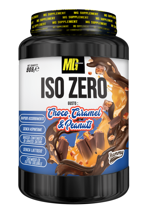 Mg Food proteine isolate caramello e arachidi Iso Zero