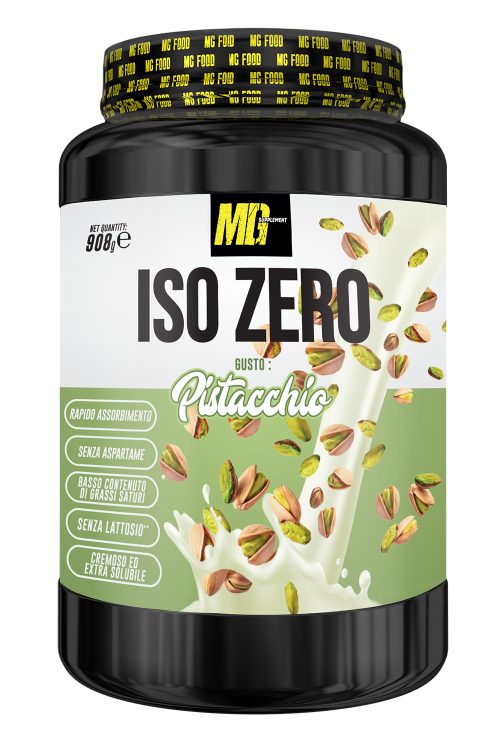 MG Food proteine isolate al pistacchio ISO ZERO