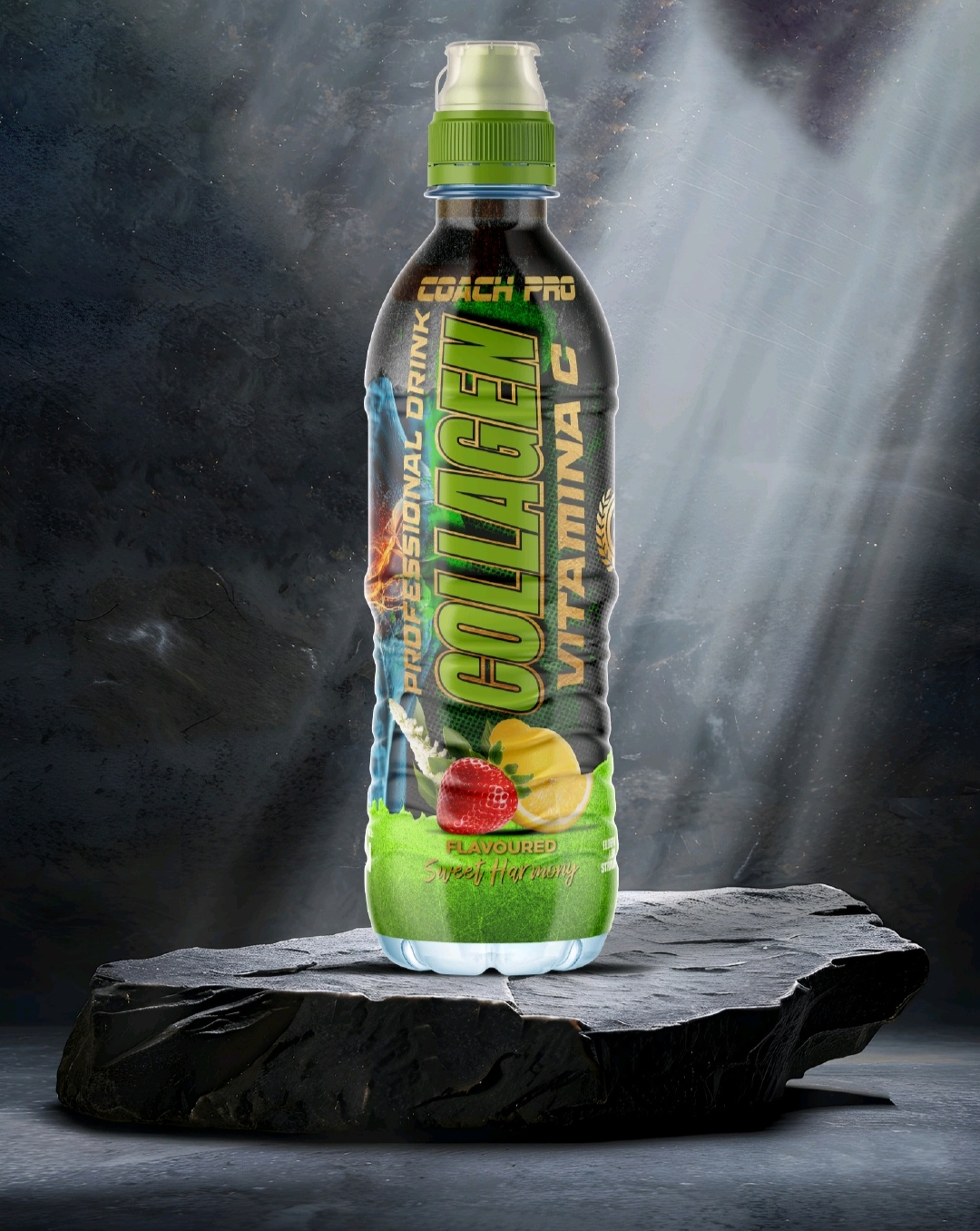 Bevanda con vitamina C e Collagene al limone sambuco e fragola