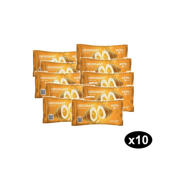 Box Risparmio 10  Cornetti Cheto  Albicocca Feeling OK