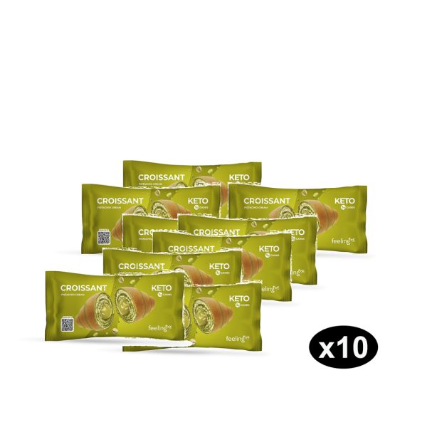 Super Offerta – 10 Croissant Variegati al Pistacchio