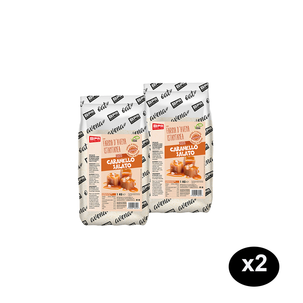 Offerta 2 Farine di Avena al caramello salato BPR