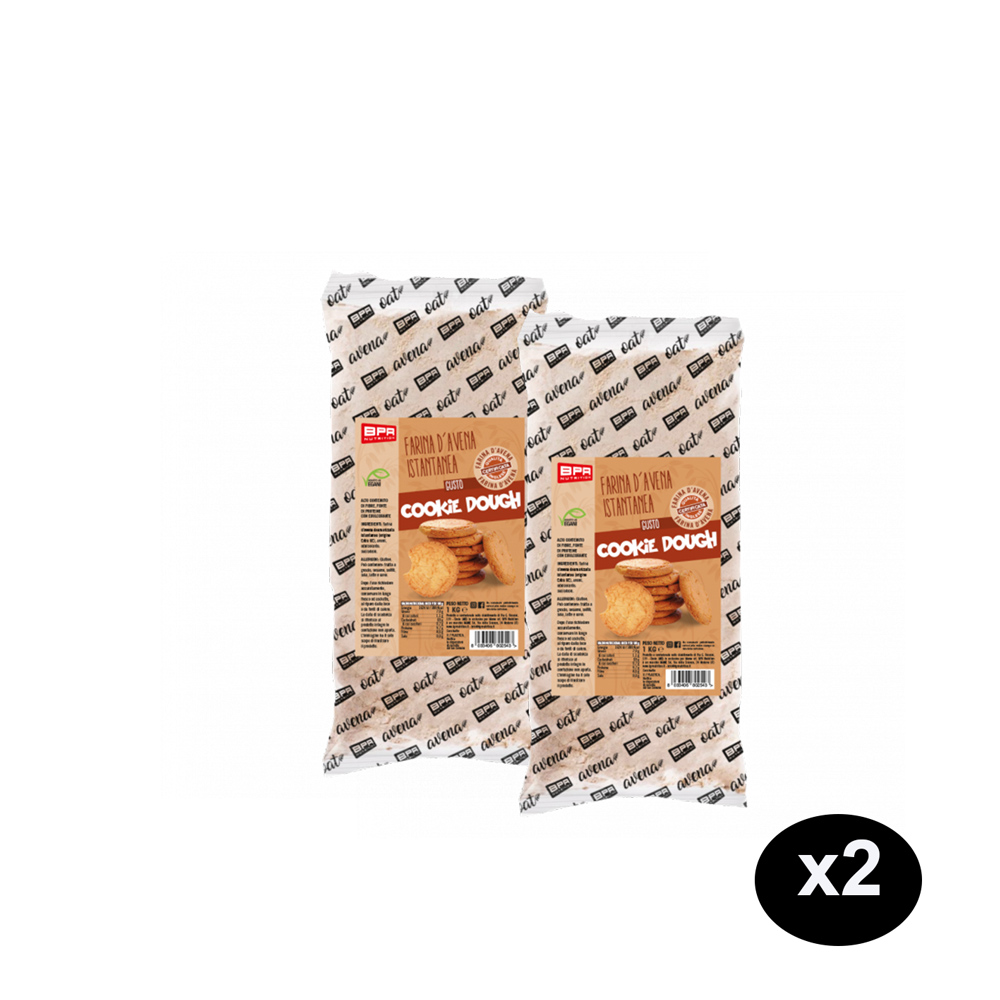 Offerta 2 Farine di Avena al Gusto Biscotto Nutrizionale e Deliziosa