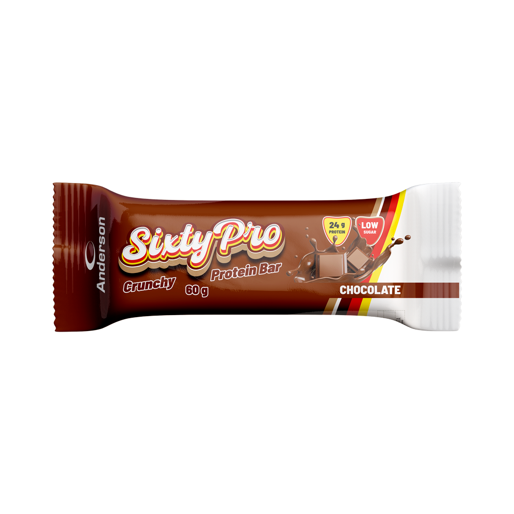 Anderson Sixtypro barretta crunchy proteica cioccolato