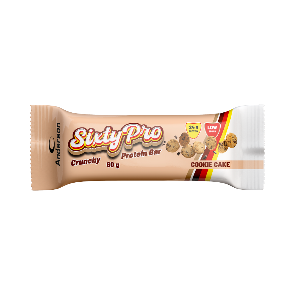 Barretta proteica crunchy gusto biscotto Anderson
