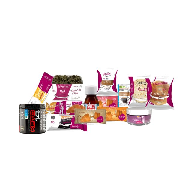 Box Chetogenico completo per 21 giorni con integratore KETO14