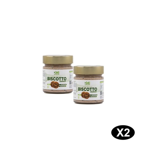 Offerta Speciale 2 Creme Proteiche Spalmabili Gusto Cioccolato Bianco con Granella
