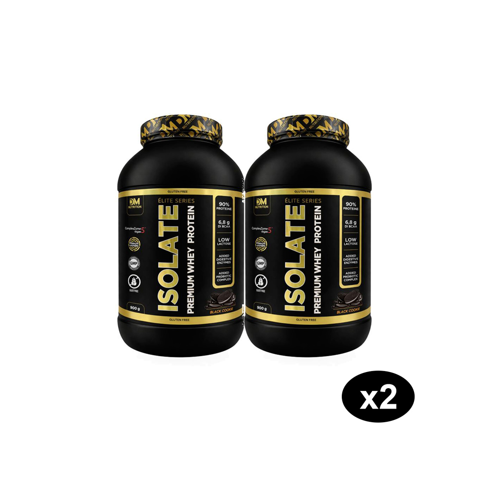 Prezzo speciale 2 proteine isolate premium Black Cookie DM