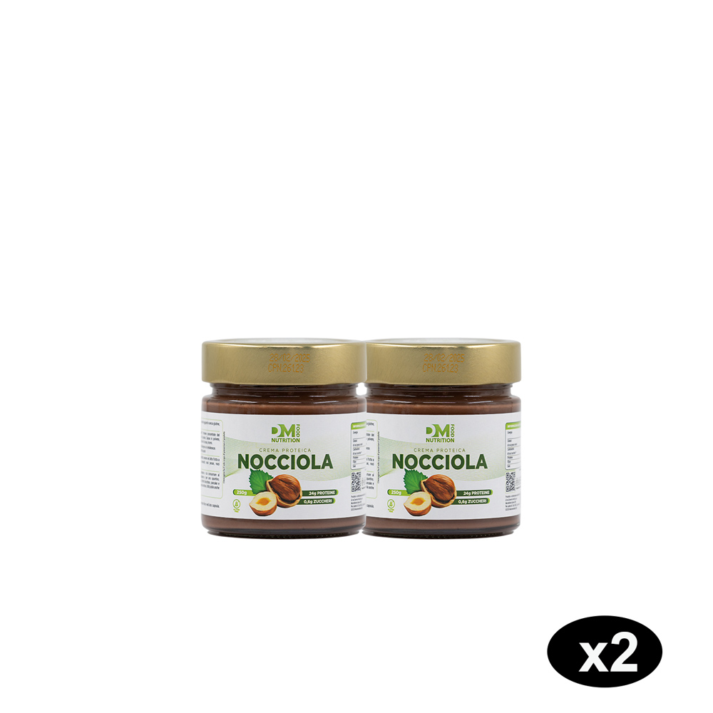 PROMO 2 Creme Spalmabili Proteiche alla Nocciola