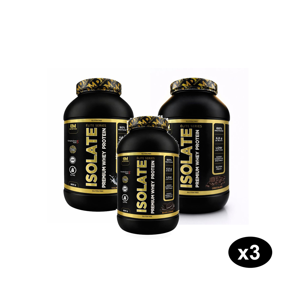 Kit Misto di Proteine Isolate Premium alta digeribilita'