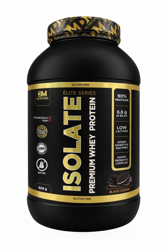 Proteine Isolate con probiotici gusto black cookie DM