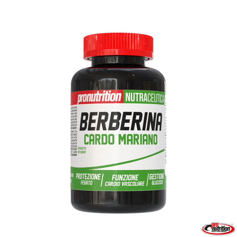 Integratore di berberina con cardio mariano in compresse pro nutrition