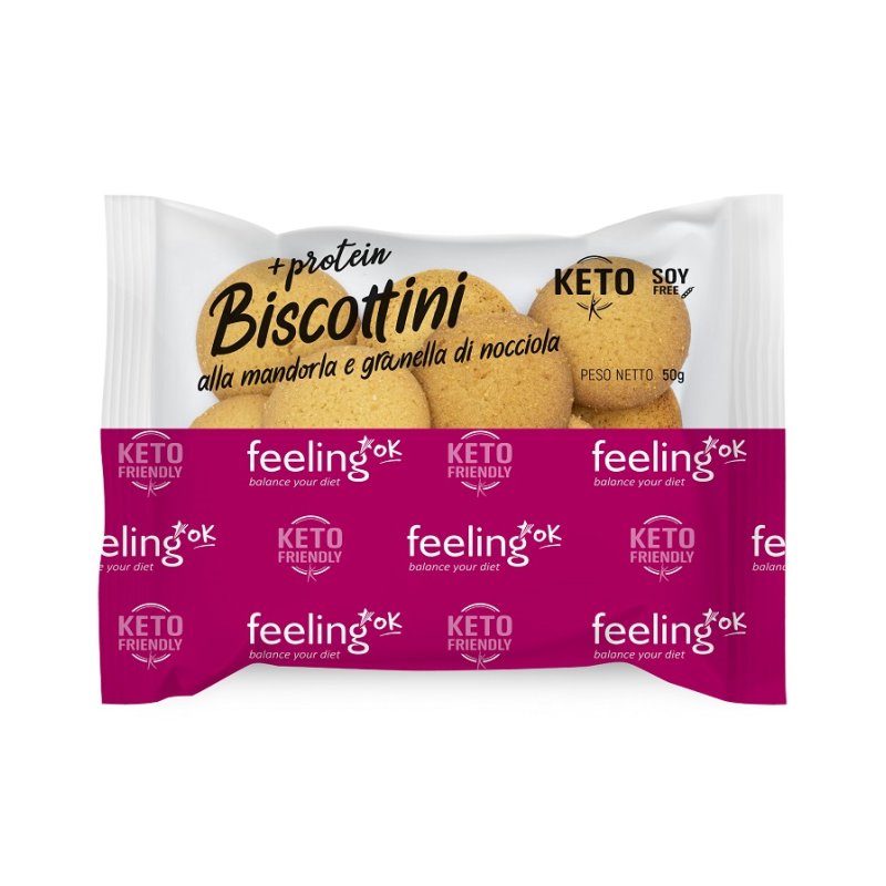 Biscottini cheto mandorla e granella di nocciola