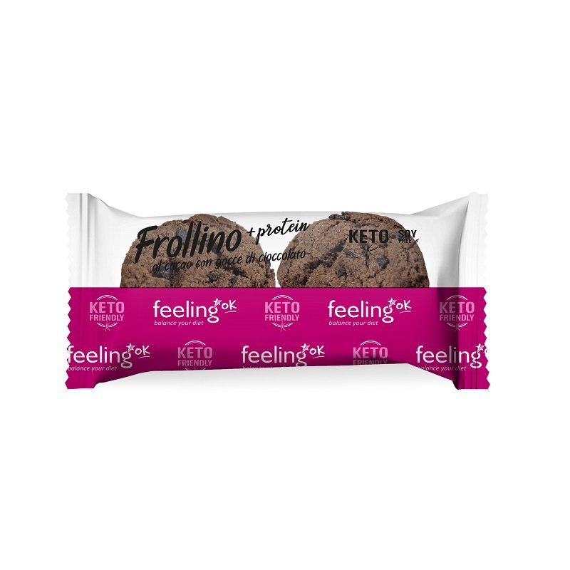 Frollino al Cacao con Gocce di Cioccolato ricco di proteine