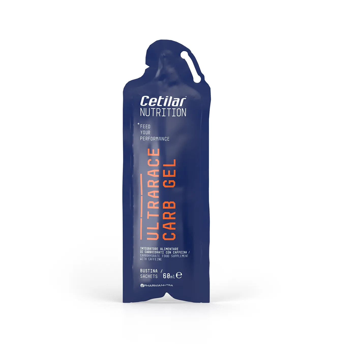 Ultrarace Carb Gel Carboidrati in gel con trealosio e caffeina a rilascio controllato di energia.