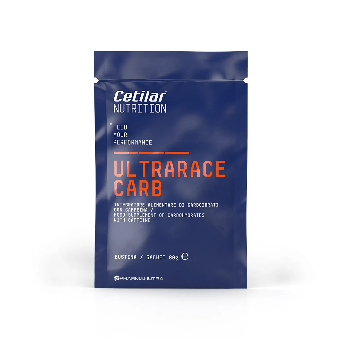 Ultrarace Carb Carboidrati in polvere a rilascio controllato con aggiunta di caffeina