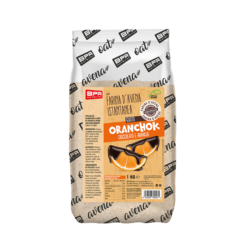 Farina d'Avena Istantanea Oranchok - Cioccolato & Arancia