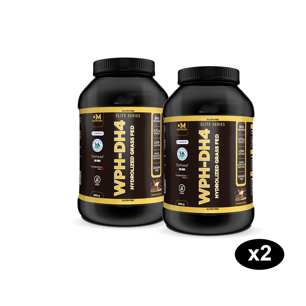 Offerta 2 Proteine idrolizzate isolate in polvere gusto Mokaccino