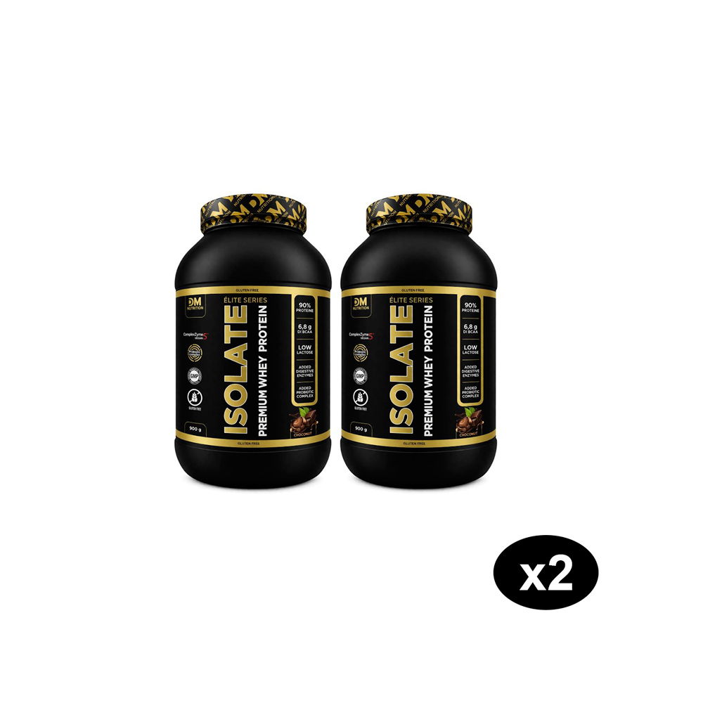 Offerta 2 Proteine Isolate Whey Premium - Gusto Cioccolato e Nocciola