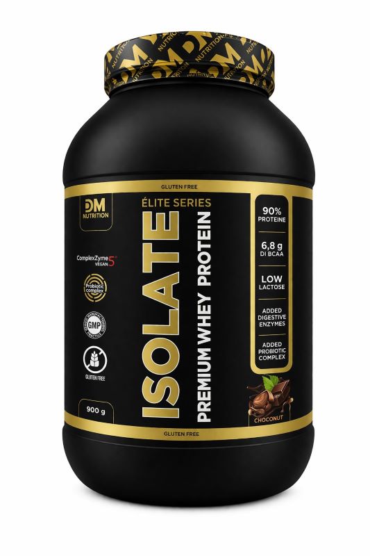 Proteine Isolate Whey Premium - Gusto Cioccolato e Nocciola