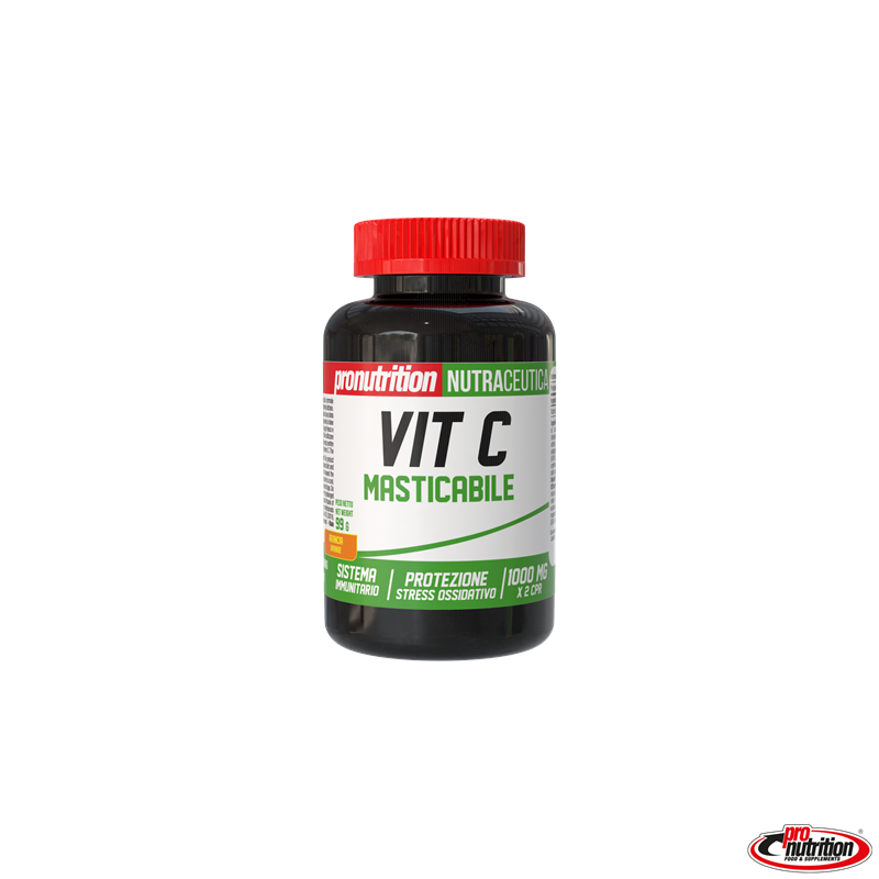 Integratore di Vitamina C all'arancia masticabile