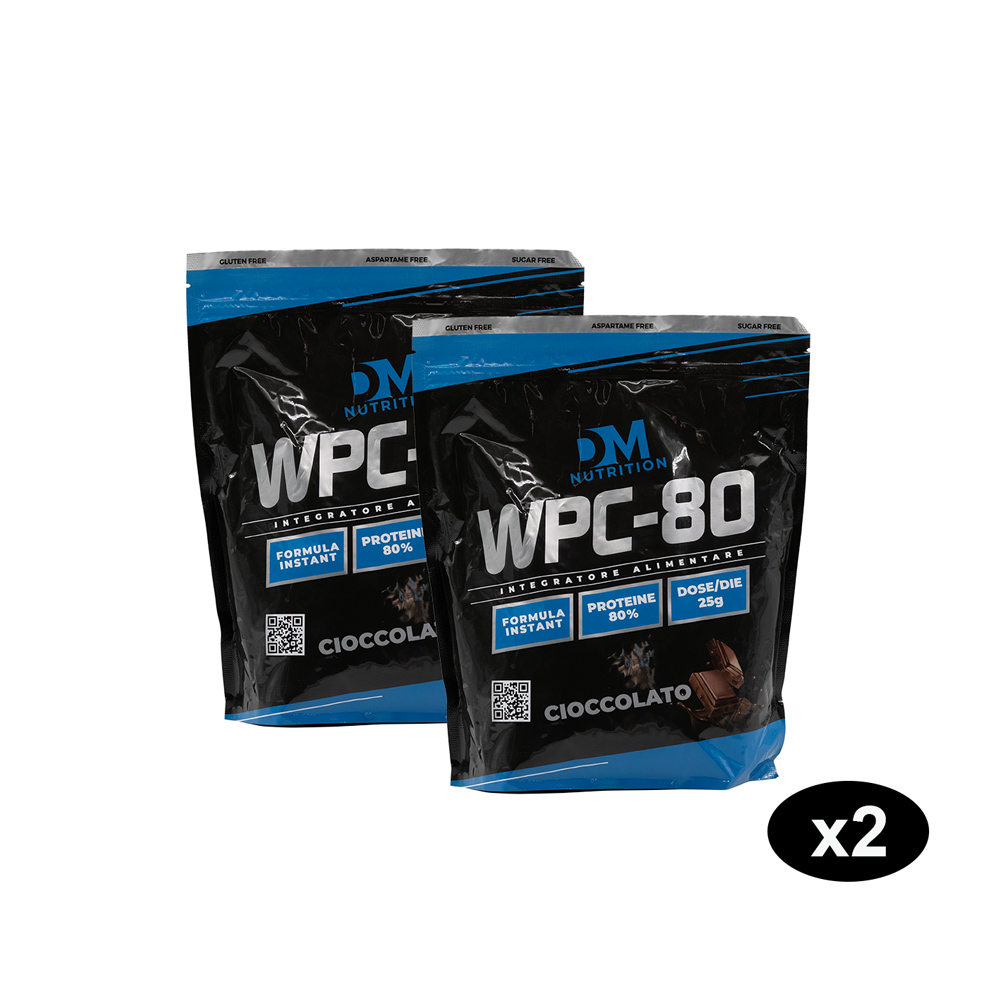 Offerta 2 proteine concentrate al cioccolato