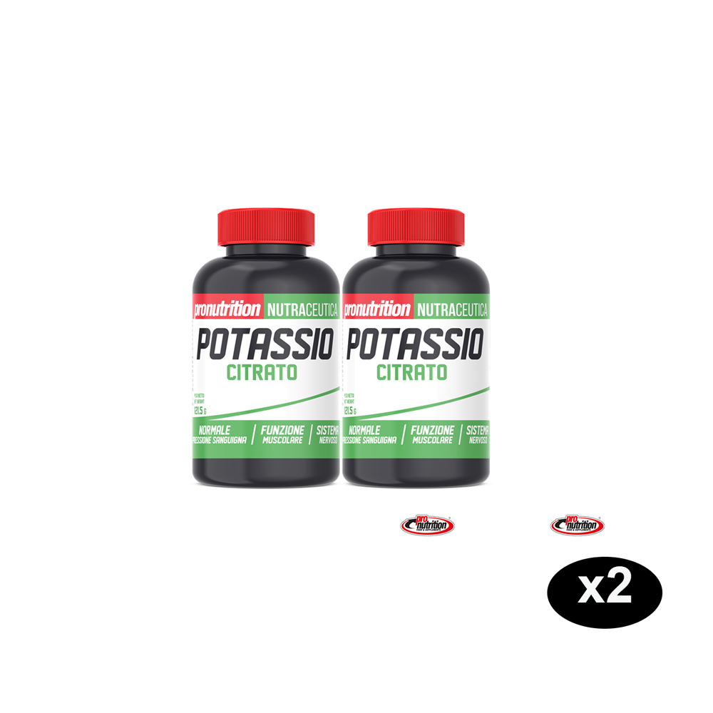 Offerta 2 Integratori di Potassio Citrato
