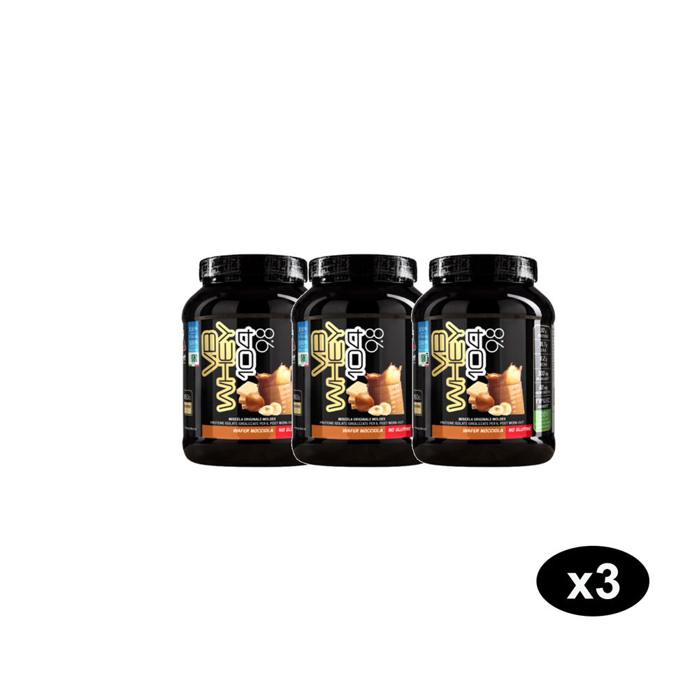 Offerta risparmio 3 Proteine idrolizzate Net formato mini wafer Nocciola