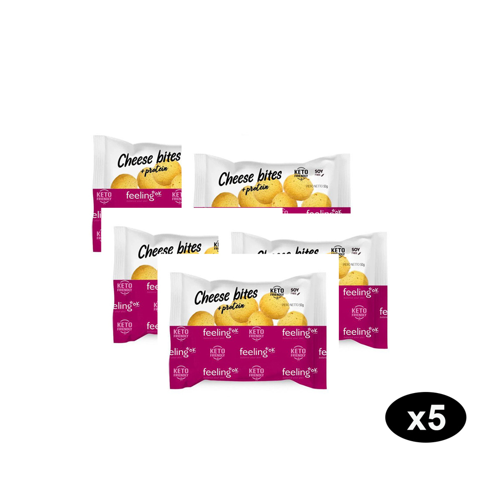 KIT OFFERTA - 5 Feeling Ok Cheese Bites + Protein