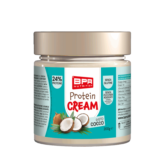 Crema spalmabile proteica al cocco