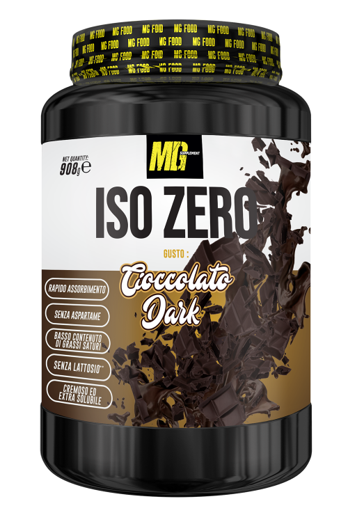 Iso Zero proteine isolate cioccolato Fondente MG Food