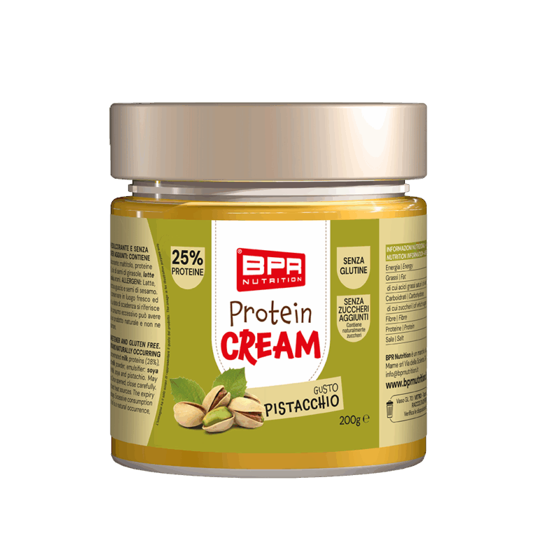 Crema spalmabile proteica pistacchio