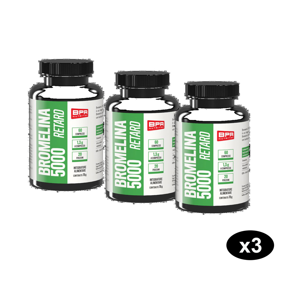 Super offerta 3 Bromelina Retard compresse