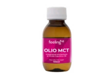 Olio MCT 100 ml - Integratore Alimentare di Acido Caprilico
