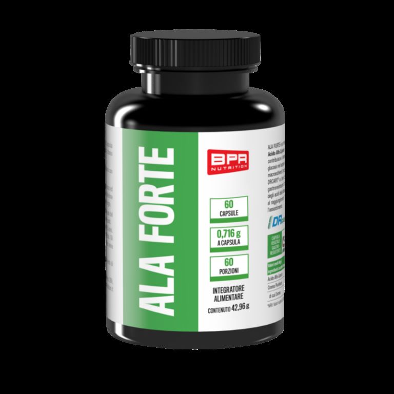 Integratore alimentare con Acido Alfa Lipoico e Cromo Picolinato