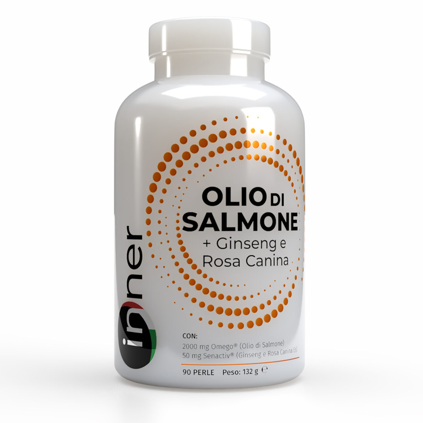Olio di Salmone e Ginseng e Rosa Canina